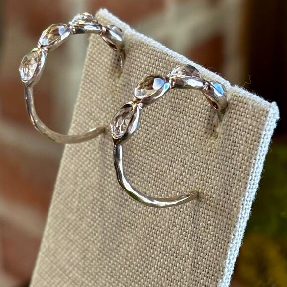 IPPOLITA Quartz Rock Candy Small 4-Stone Hoop Earrings - Picture 3 of 4